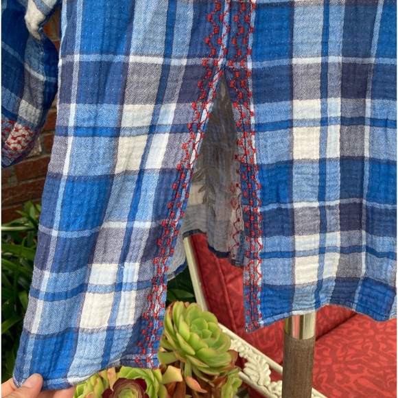 Johnny Was Workshop split back top - Picture 3 of 7